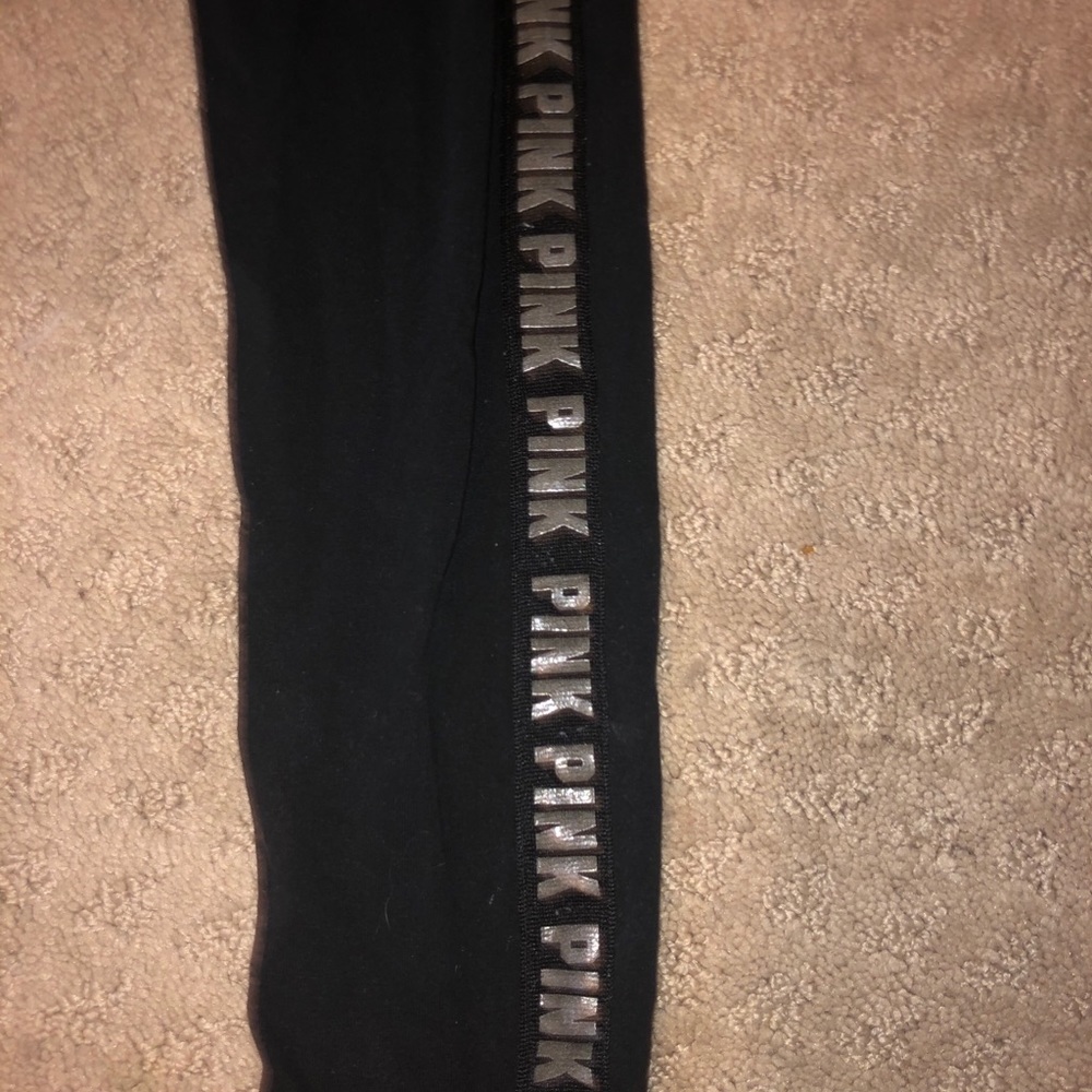 PINK YOGA LEGGINGS - Picture 2 of 4
